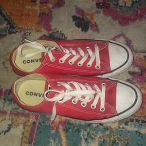 Red converse
